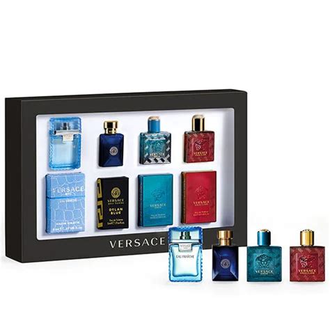 mens mini versace gift set|men's miniature fragrance gift sets.